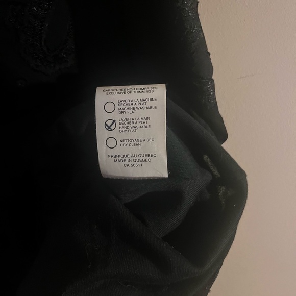 Vintage Black Paisley Camisole Sweetheart Neckline - Picture 7 of 7